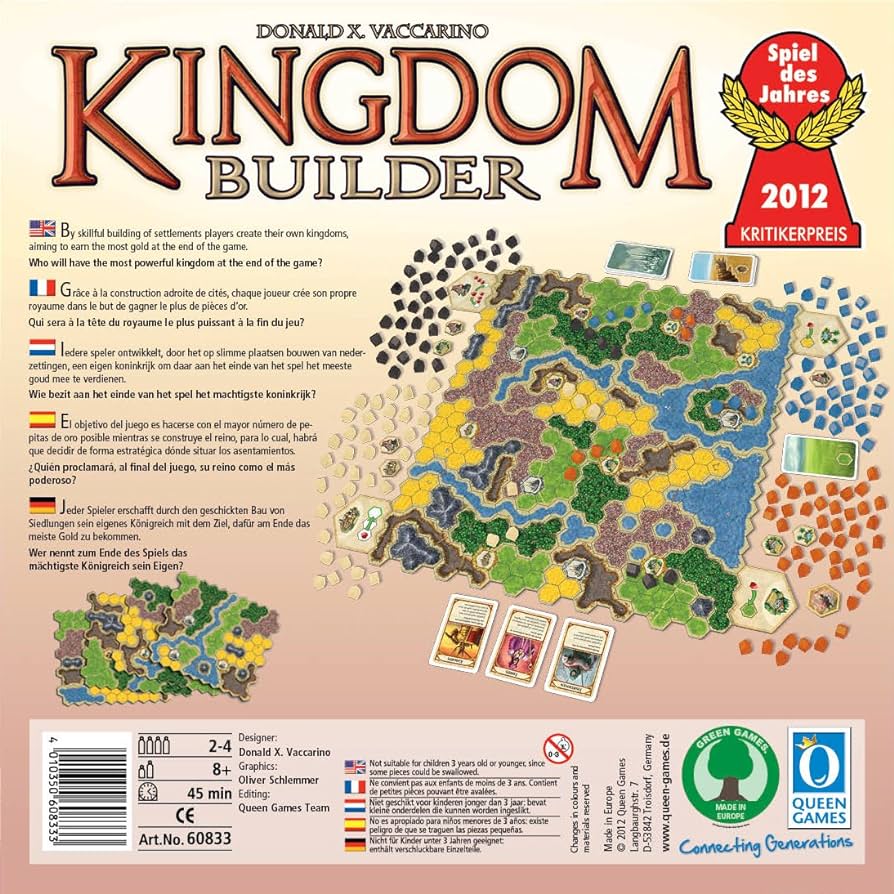 Queen games Kingdom Builder EN Obrázek