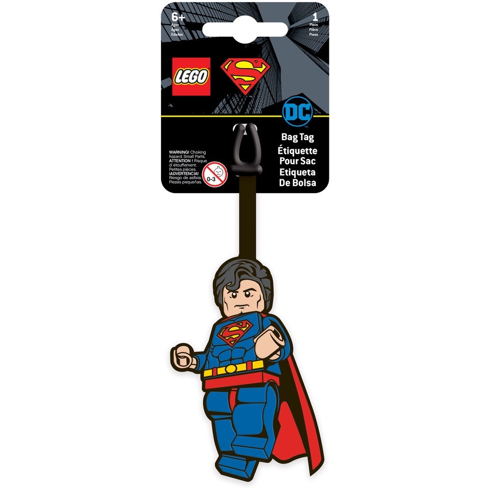 LEGO Stationery LEGO DC Super Heroes Jmenovka na zavazadlo - Superman Obrázek