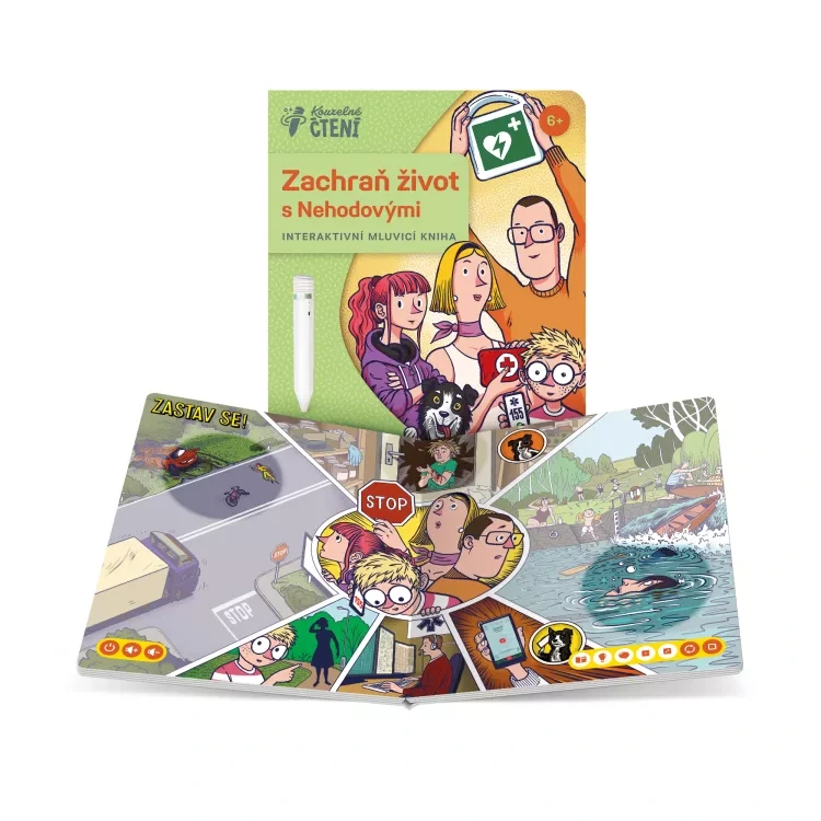 Albi Kniha Zachraň život s Nehodovými Obrázek