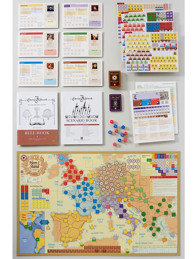 GMT Games Here I Stand: 500th Anniversary Edition - EN Obrázek
