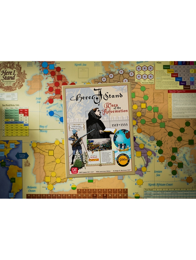 GMT Games Here I Stand: 500th Anniversary Edition - EN Obrázek