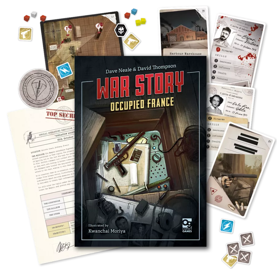Osprey Games War Story: Occupied France - EN Obrázek