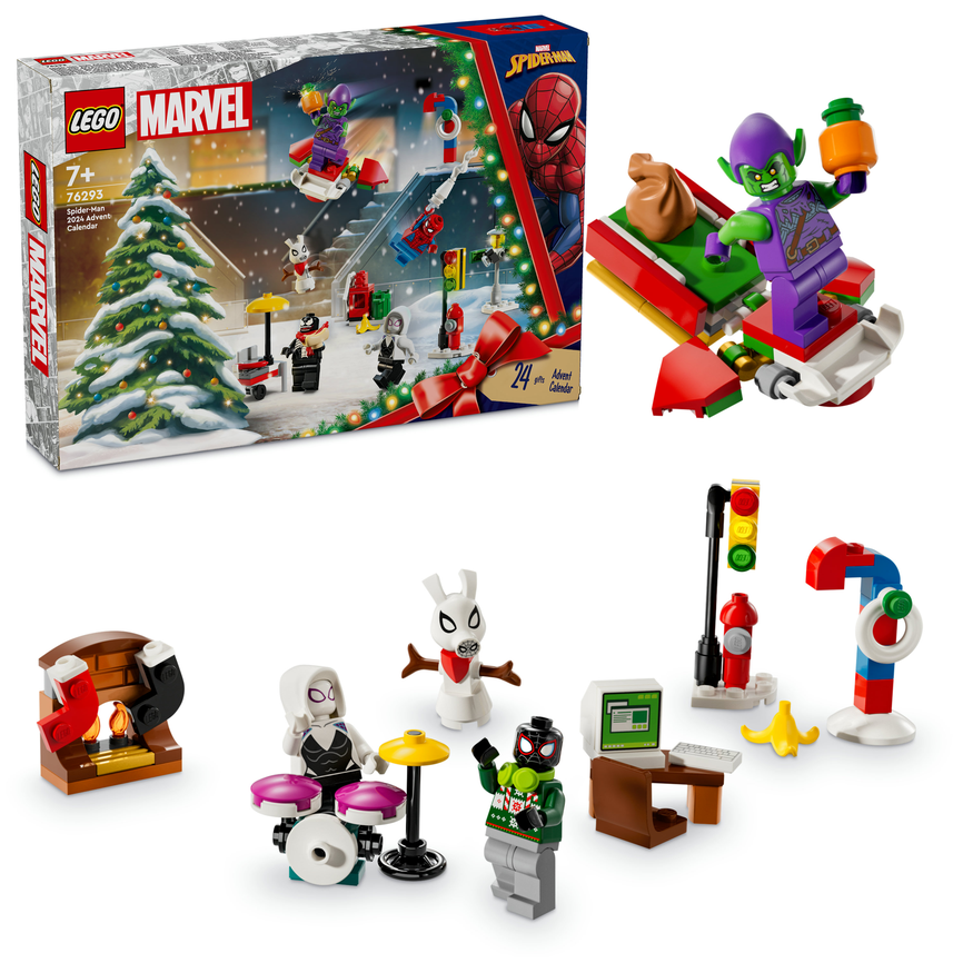 LEGO® Marvel 76293 Adventní kalendář Spider-Man 2024 Obrázek