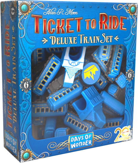 Blackfire CZ Ticket to Ride: 20th Anniversary Deluxe train set – Blue