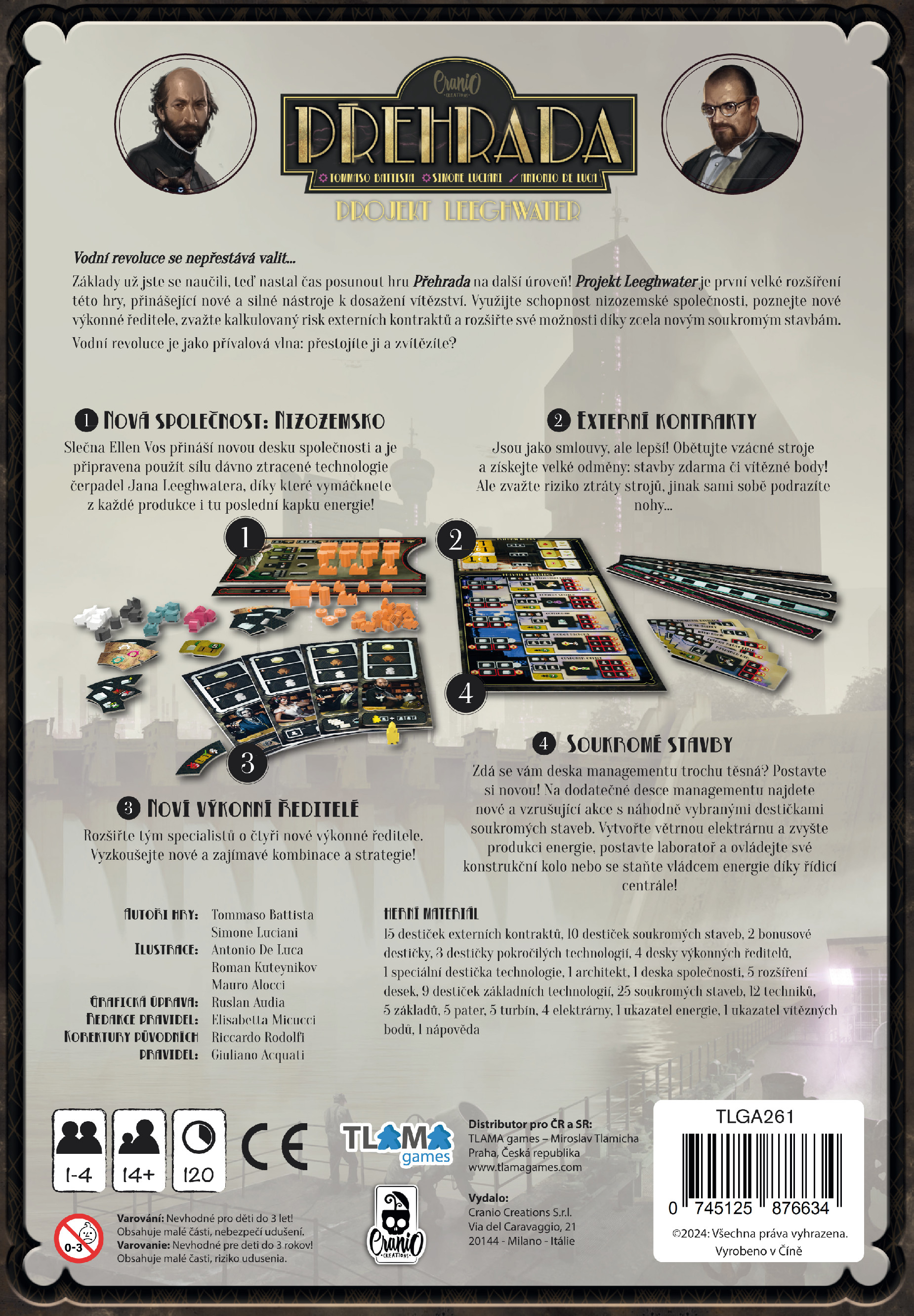 TLAMA games Přehrada: Projekt Leeghwater Obrázek