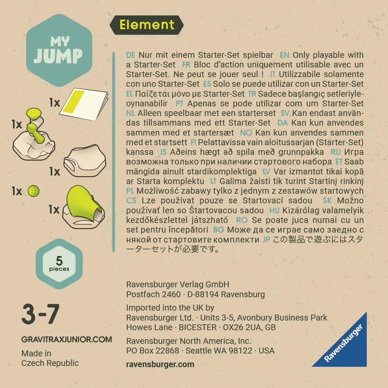 Ravensburger GraviTrax Junior: Skokan Obrázek