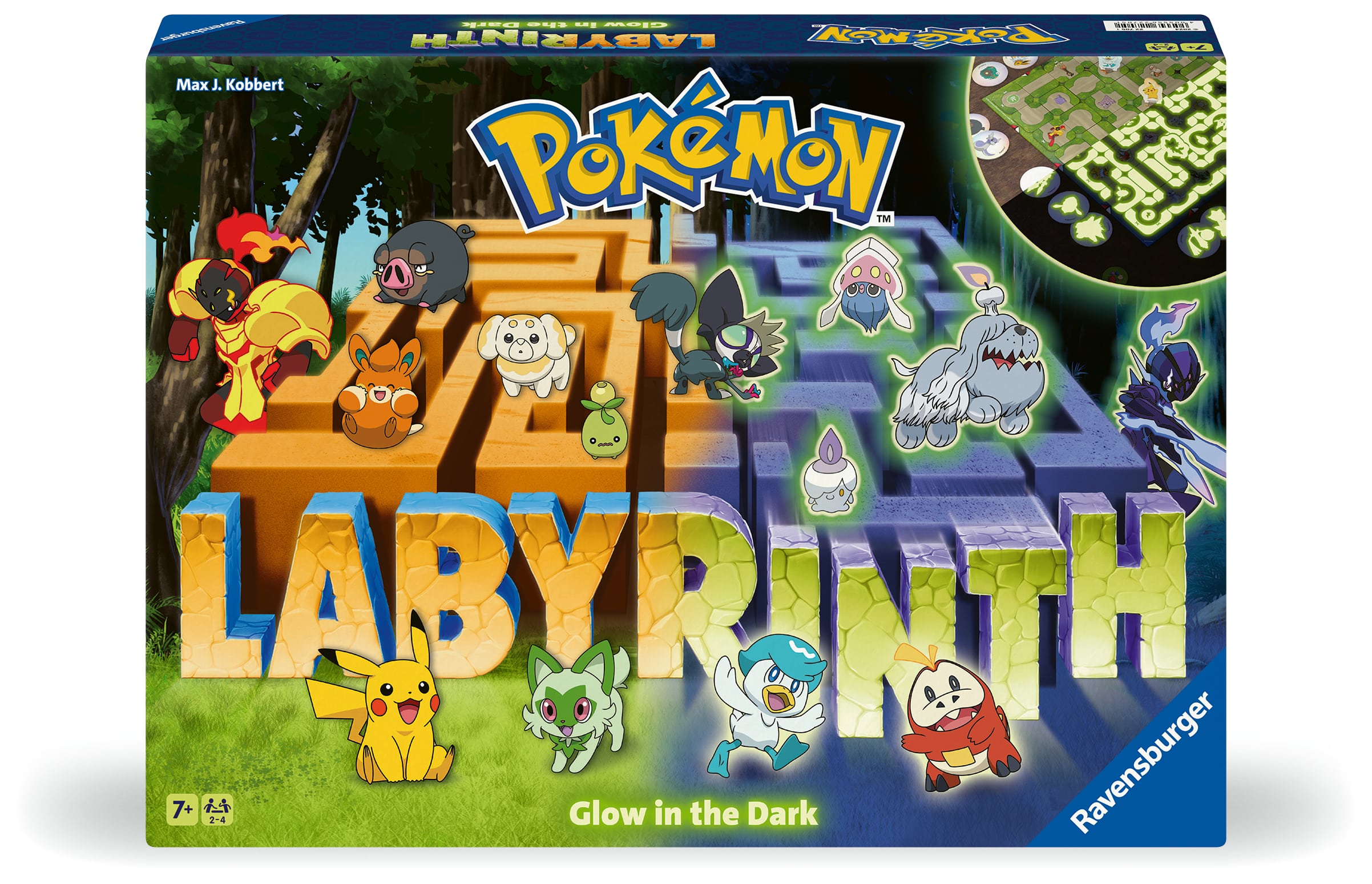 Ravensburger Pokémon Labyrinth – Glow in the Dark - EN