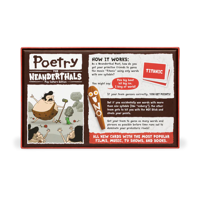 Exploding Kittens Poetry for Neanderthals: Pop Culture Edition - EN Obrázek