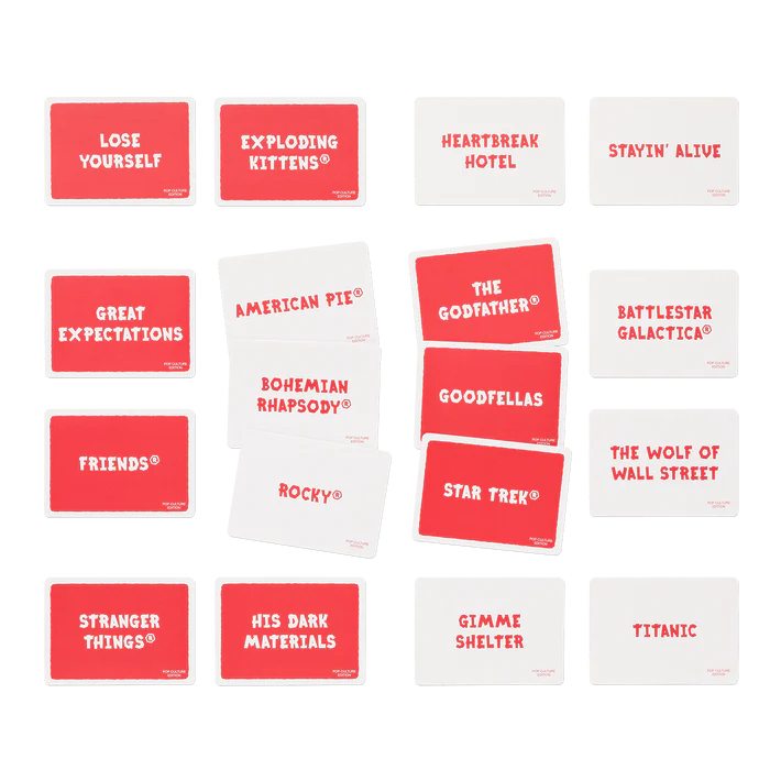 Exploding Kittens Poetry for Neanderthals: Pop Culture Edition - EN Obrázek