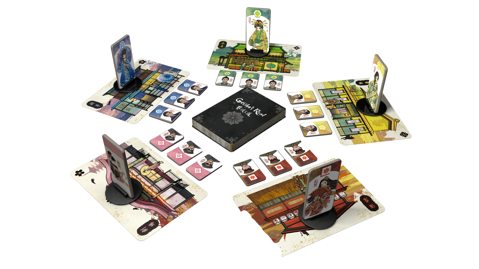 EmperorS4 Hanamikoji: Geisha's Road - EN Obrázek