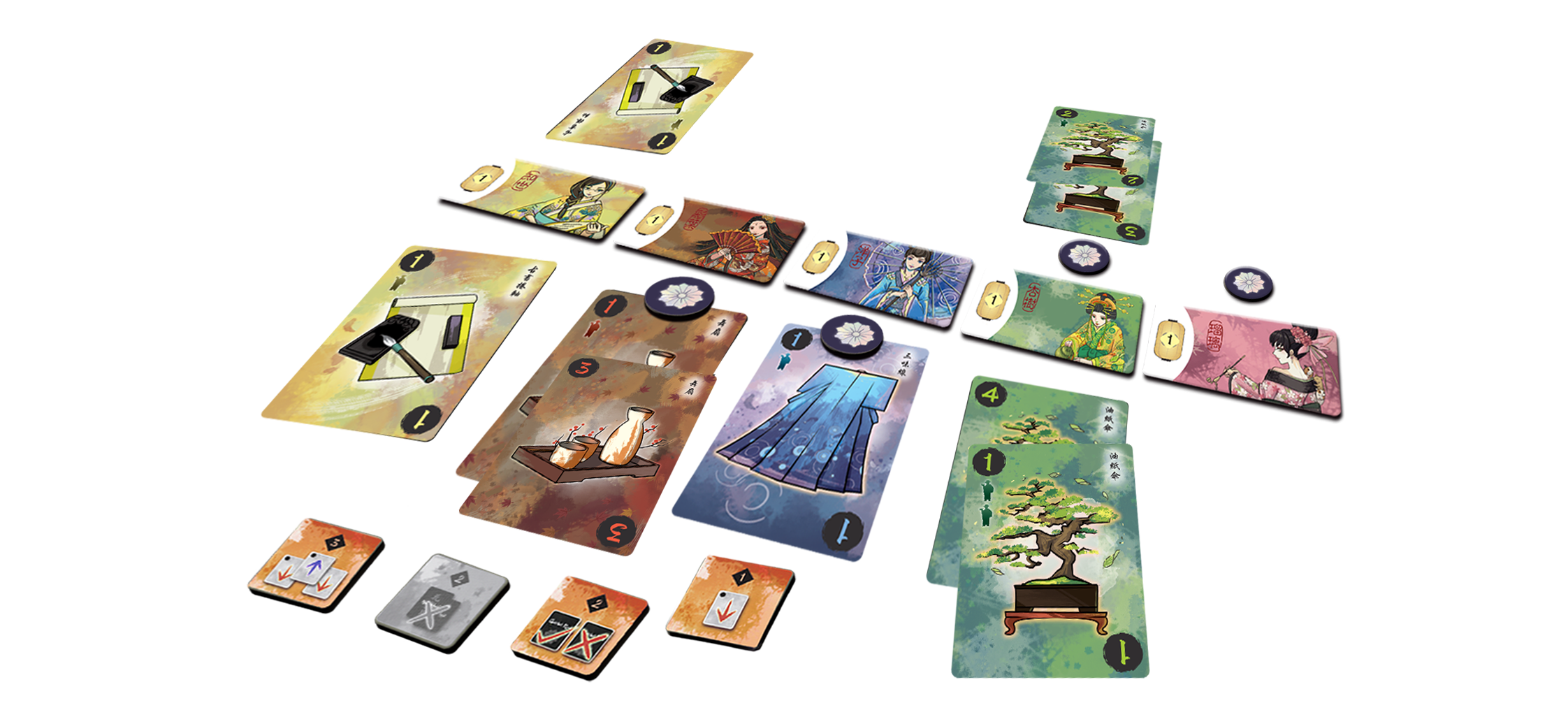 EmperorS4 Hanamikoji: Geisha's Road - EN Obrázek