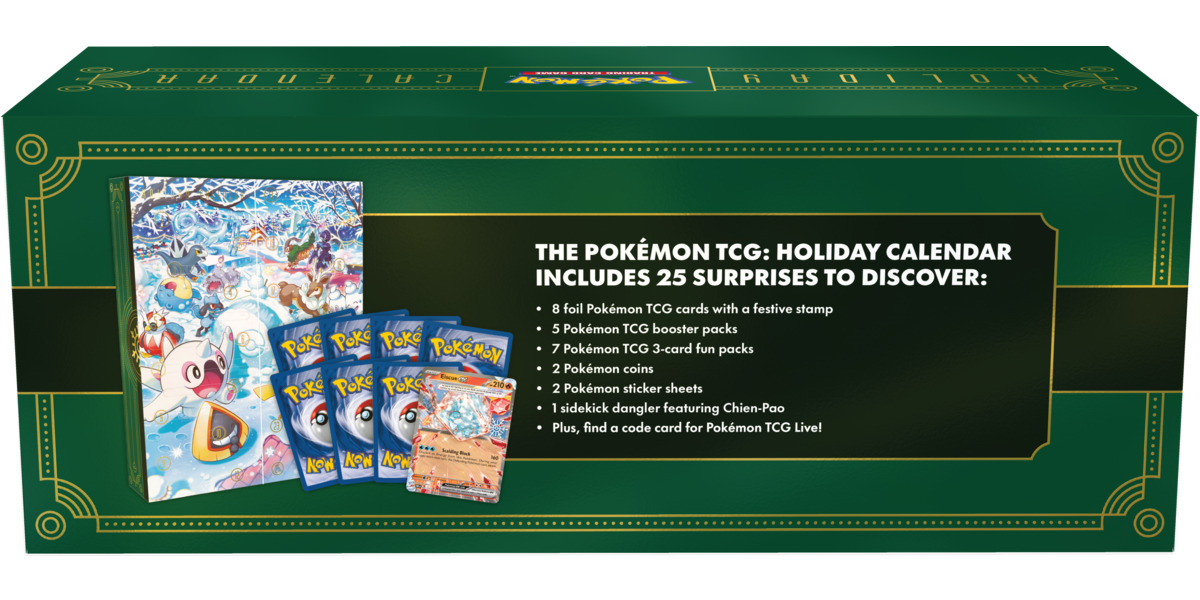 Nintendo Pokémon TCG - Adventní kalendář 2024 Obrázek