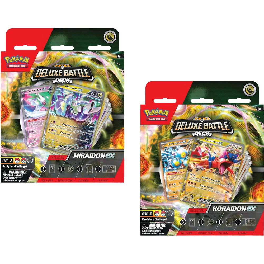 Nintendo Pokémon TCG: Deluxe Battle Decks - Miraidon & Koraidon Varianty: Koraidon ex Obrázek