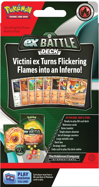 Nintendo Pokémon TCG: ex Battle Deck - Victini & Miraidon Varianty: Miraidon ex Obrázek