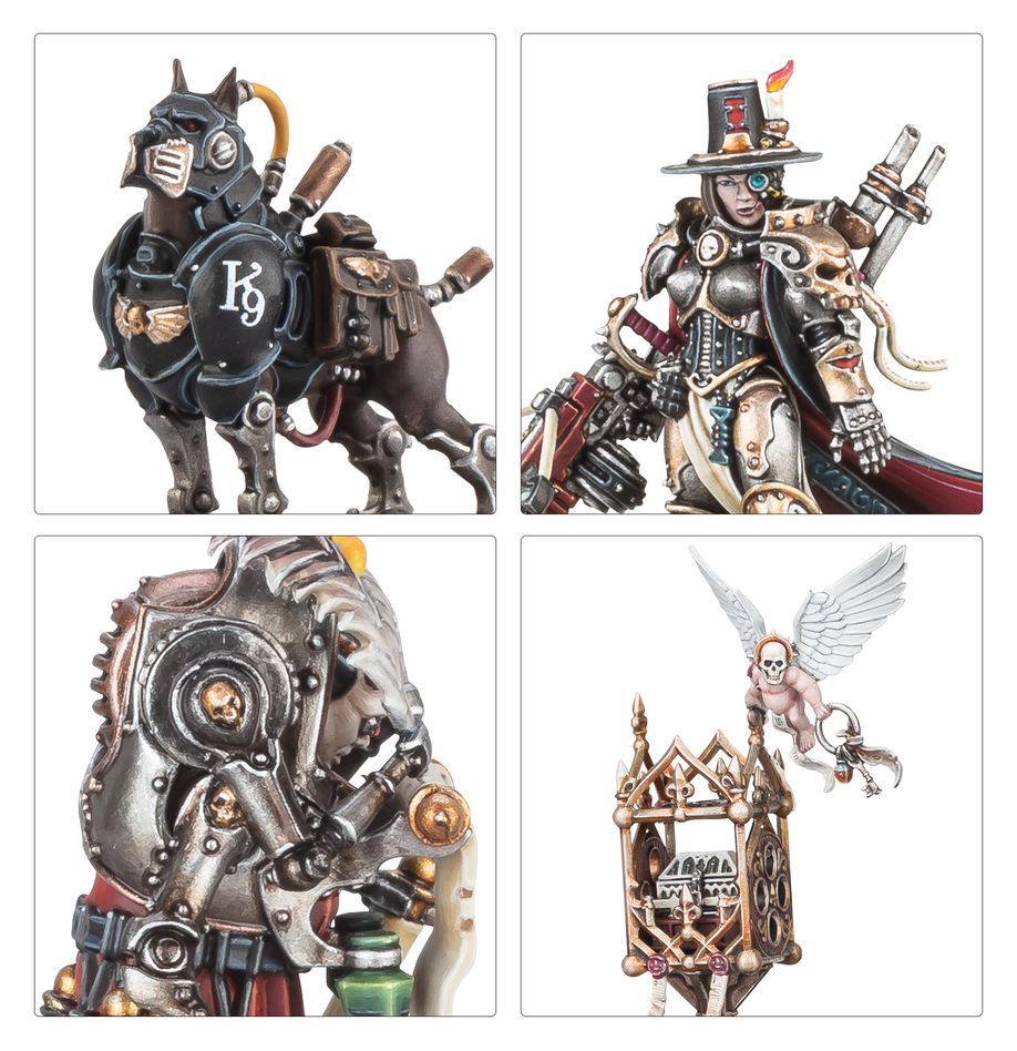 Games Workshop Warhammer 40000: Imperial Agents Battleforce: Ordo Hereticus Obrázek