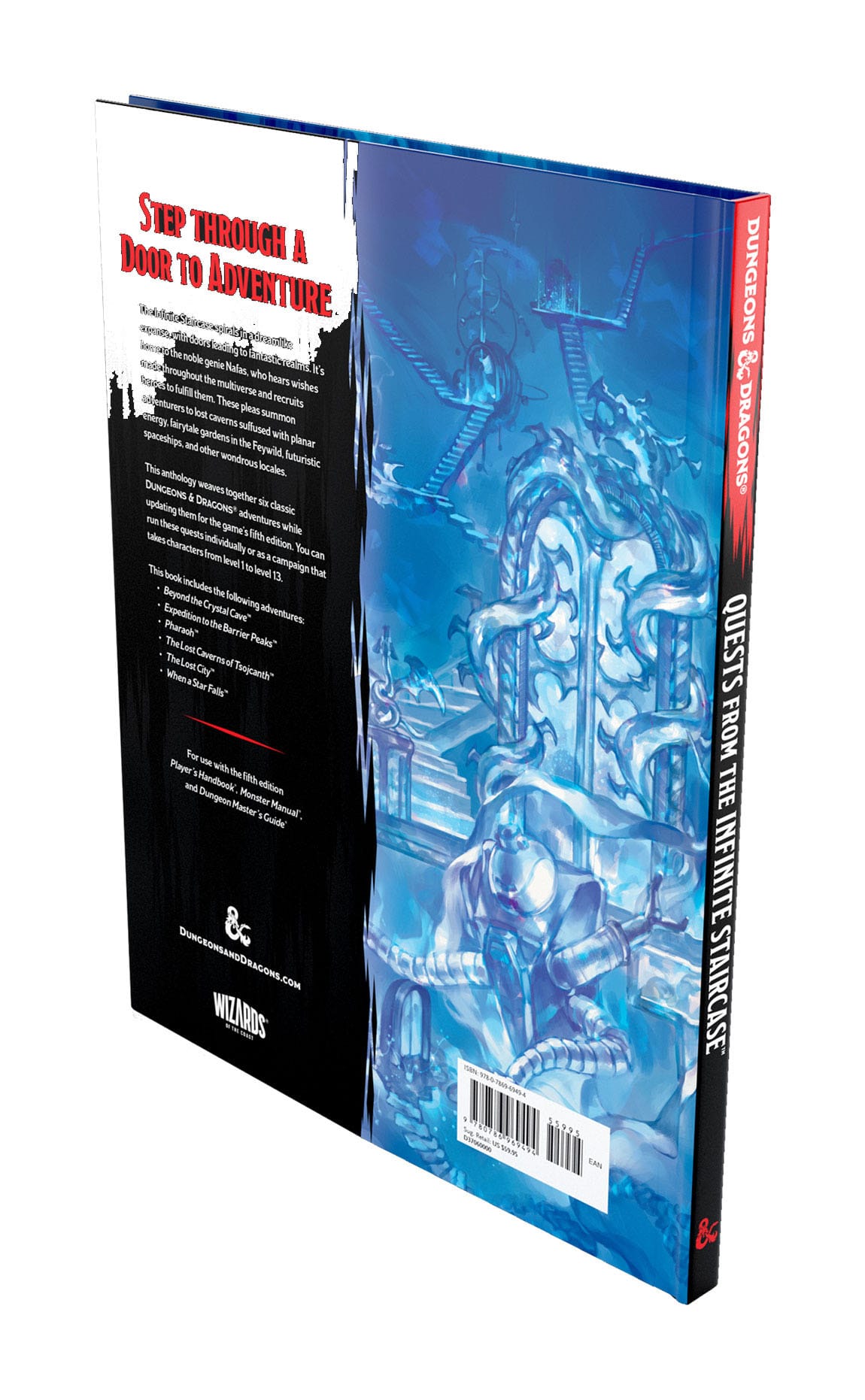 Wizards of the Coast Dungeons & Dragons RPG Adventure Quests from the Infinite Staircase - EN Obrázek
