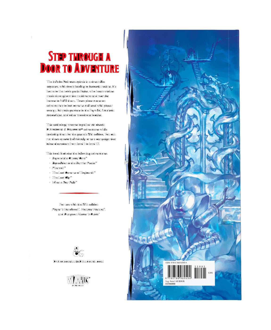 Wizards of the Coast Dungeons & Dragons RPG Adventure Quests from the Infinite Staircase - EN Obrázek