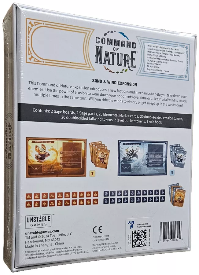 TeeTurtle Command of Nature: Sand & Wind - EN Obrázek