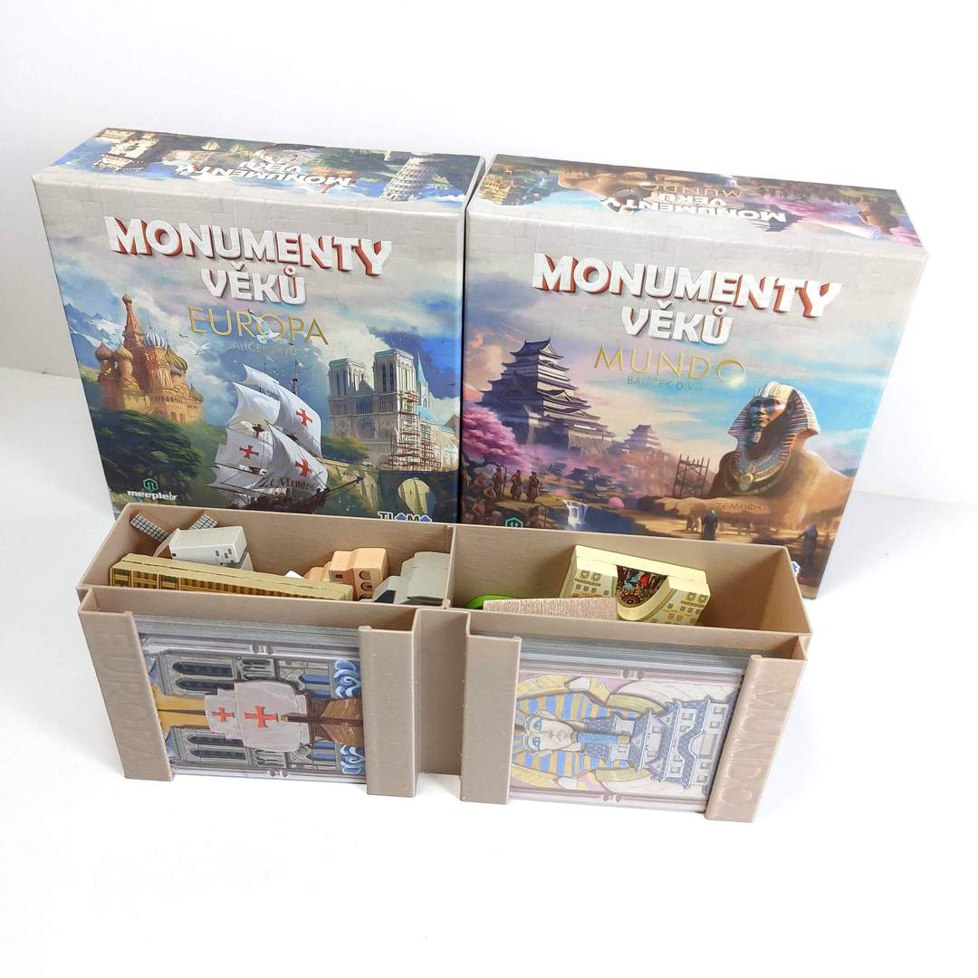 Inserty HERMAN Insert: Monumenty věků / World Wonders Obrázek