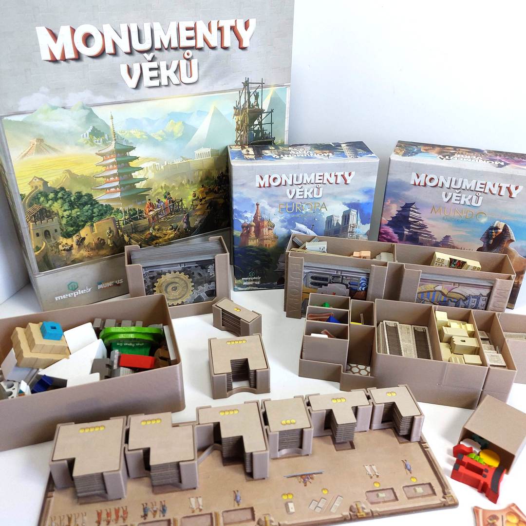 Inserty HERMAN Insert: Monumenty věků / World Wonders Obrázek