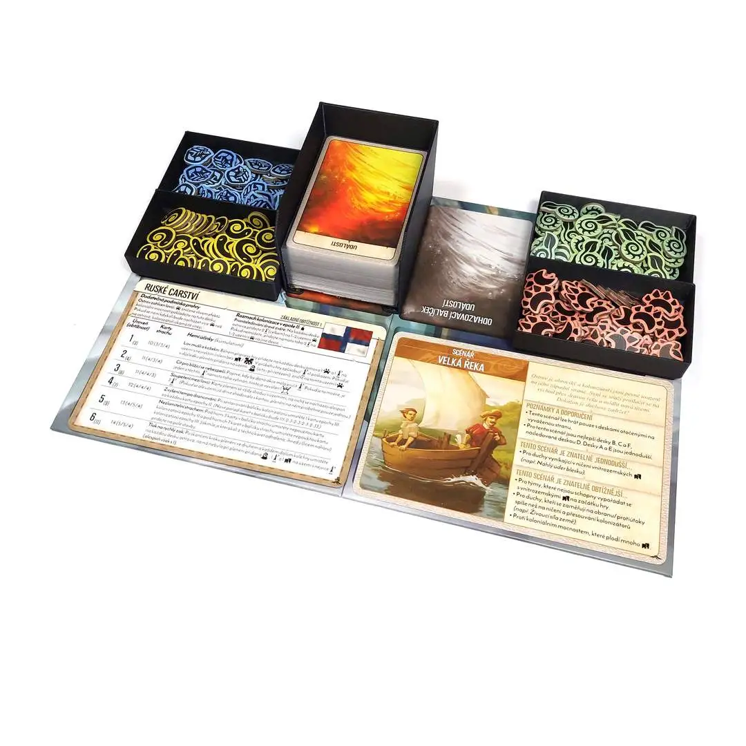 Inserty HERMAN Insert: Duchové ostrova + Trny a drápy + Rozervaná Země + Křídla a plameny (INS25V23EX) Obrázek