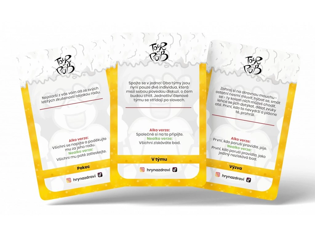 Hry na zdraví Tour de Pub - CZ Obrázek