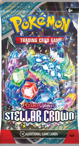 Nintendo Pokémon TCG: SV07 Stellar Crown - Booster Obrázek