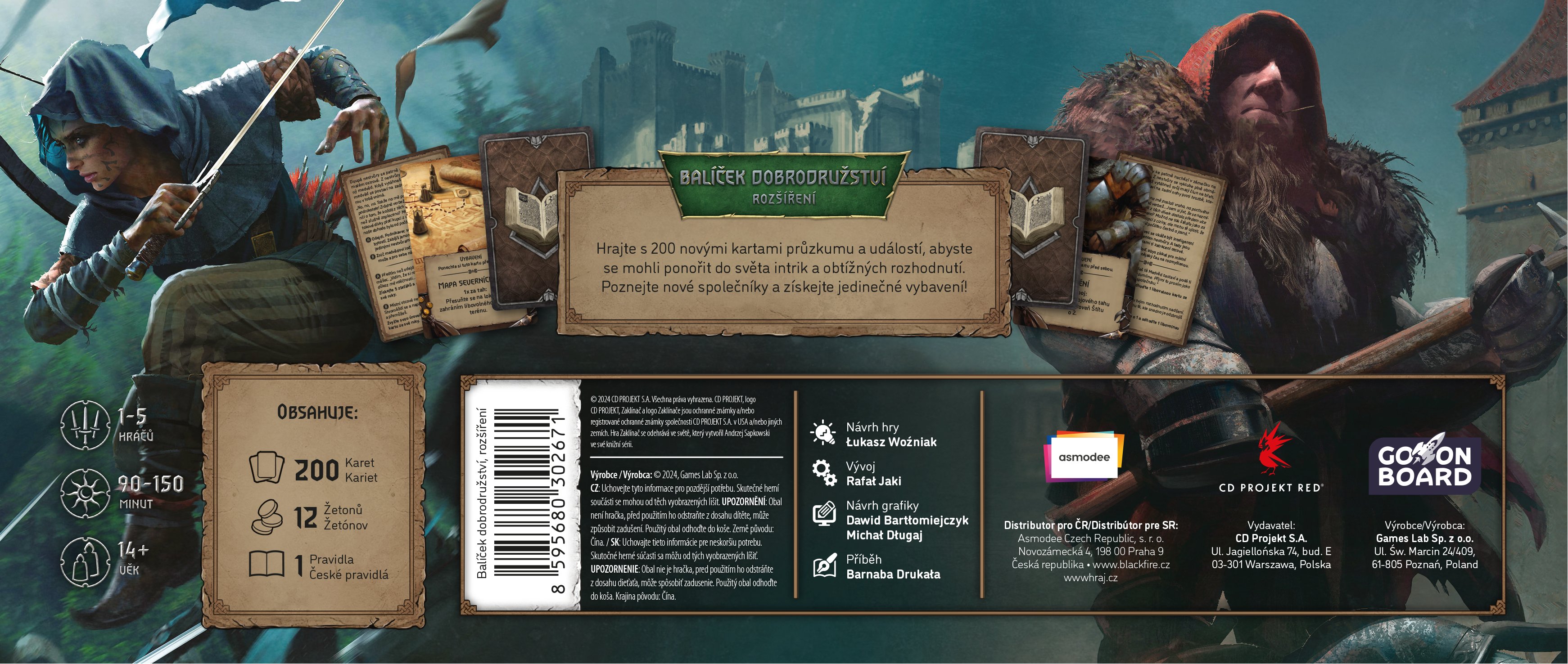 Blackfire CZ Zaklínač: Starý svět - Balíček dobrodružství Obrázek