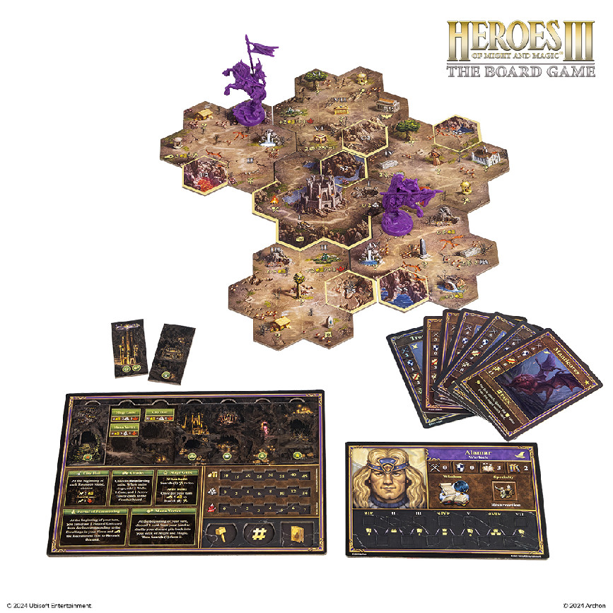 Archona Games Heroes of Might & Magic III: The Board Game CZ Obrázek