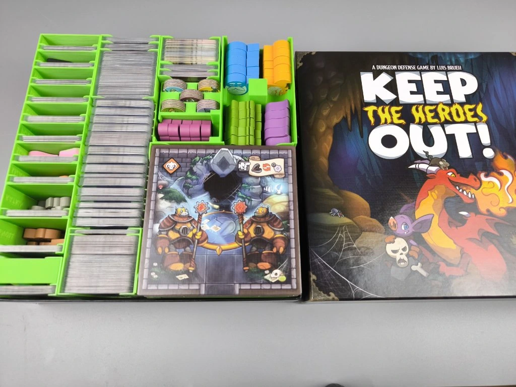 inserty.cz Insert: Keep the Heroes Out all-in (černý, 0065) Obrázek