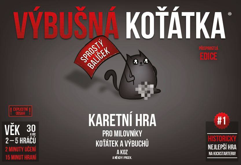 Blackfire CZ Výbušná koťátka: Přisprostlá edice