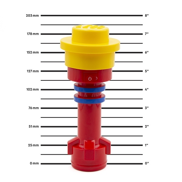 LEGO LED Lite LEGO Iconic svítilna červená Obrázek