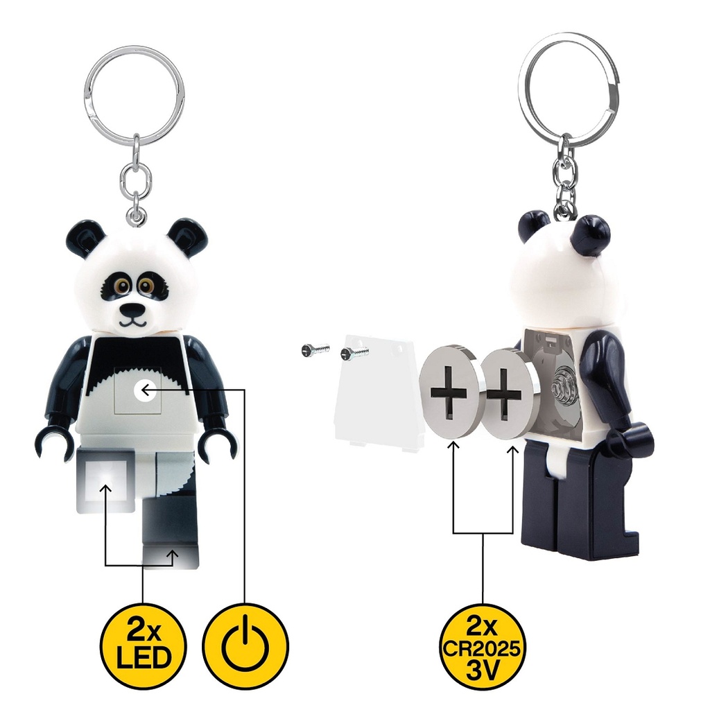 LEGO LED Lite LEGO Minifigures Panda svítící figurka Obrázek