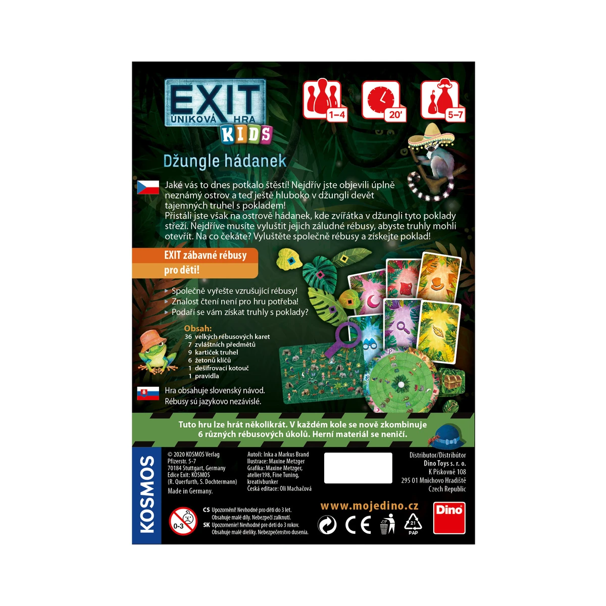 Dino Exit úniková hra pro děti: Džungle hádanek Obrázek