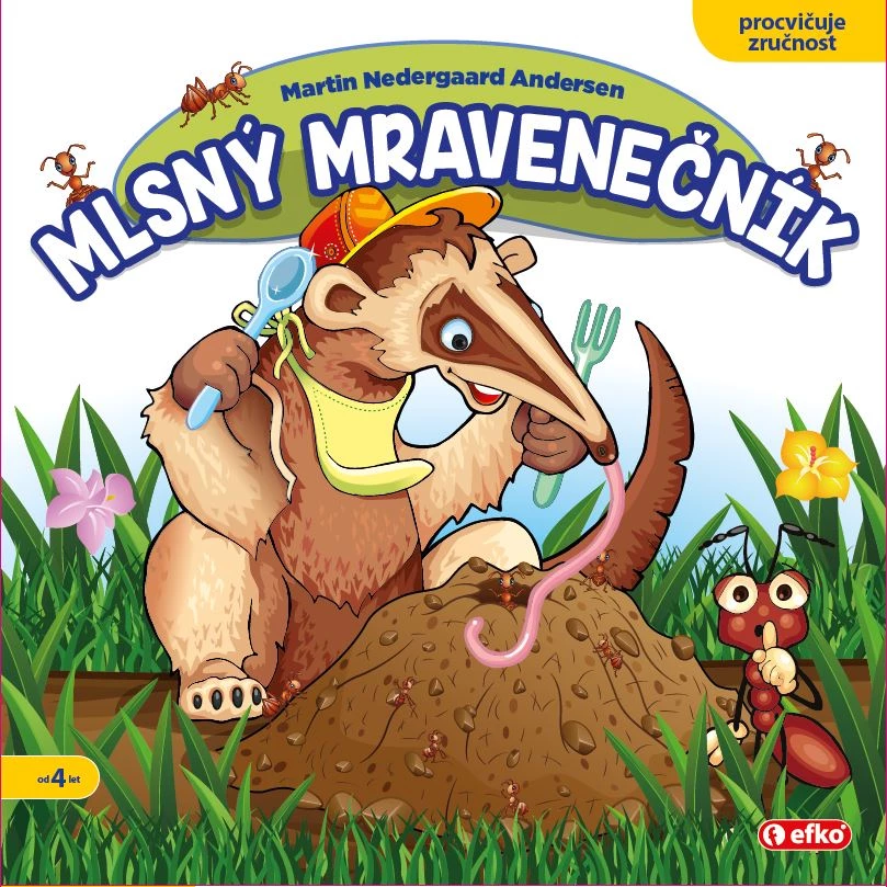 Efko Mlsný mravenečník - dětská hra pro nácvik jemné motoriky Obrázek