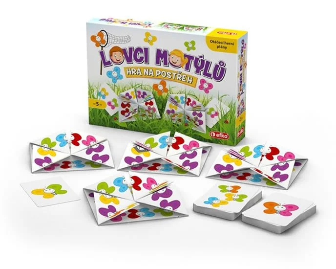 Efko Lovci motýlů - dětská postřehová hra Obrázek