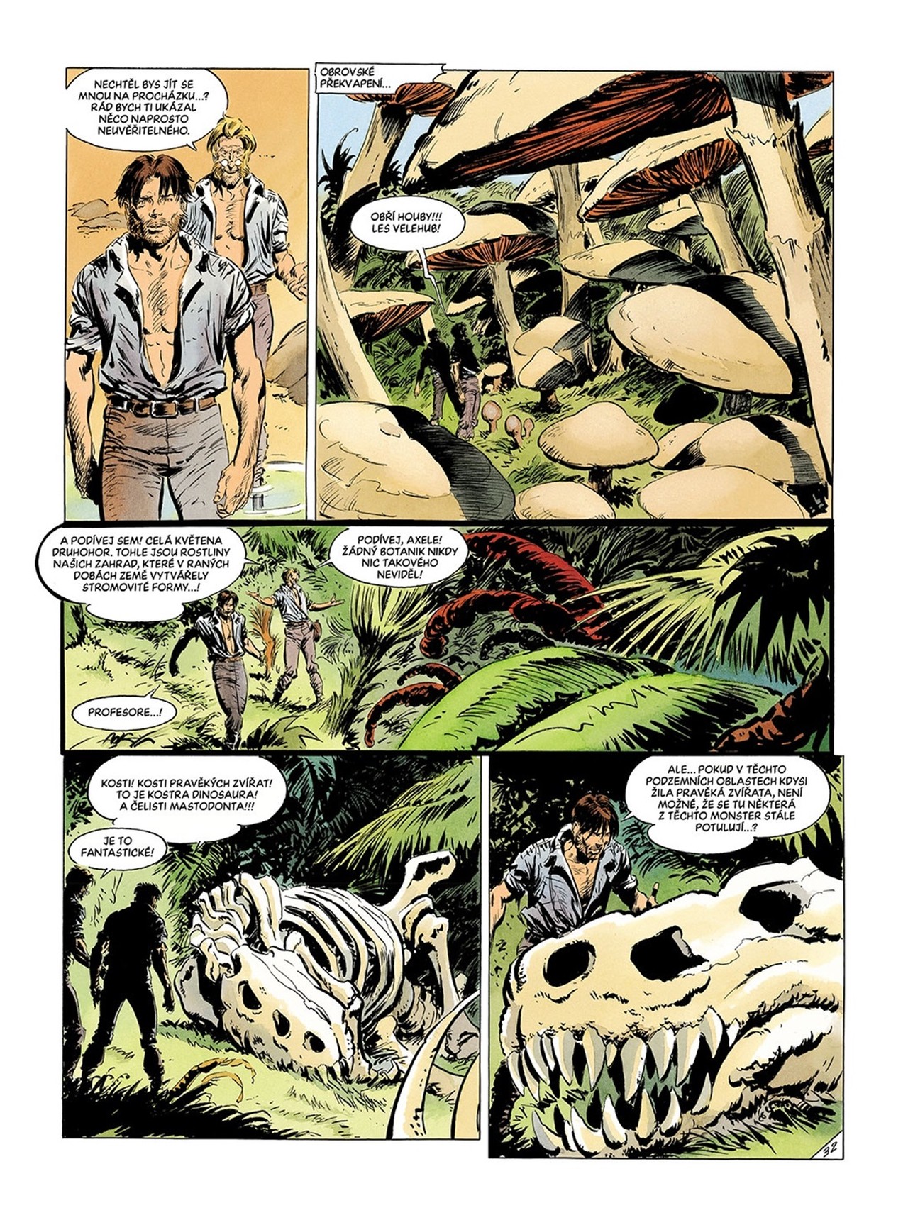 Slovart Cesta do středu Země - Velká díla světové literatury v komiksu Obrázek