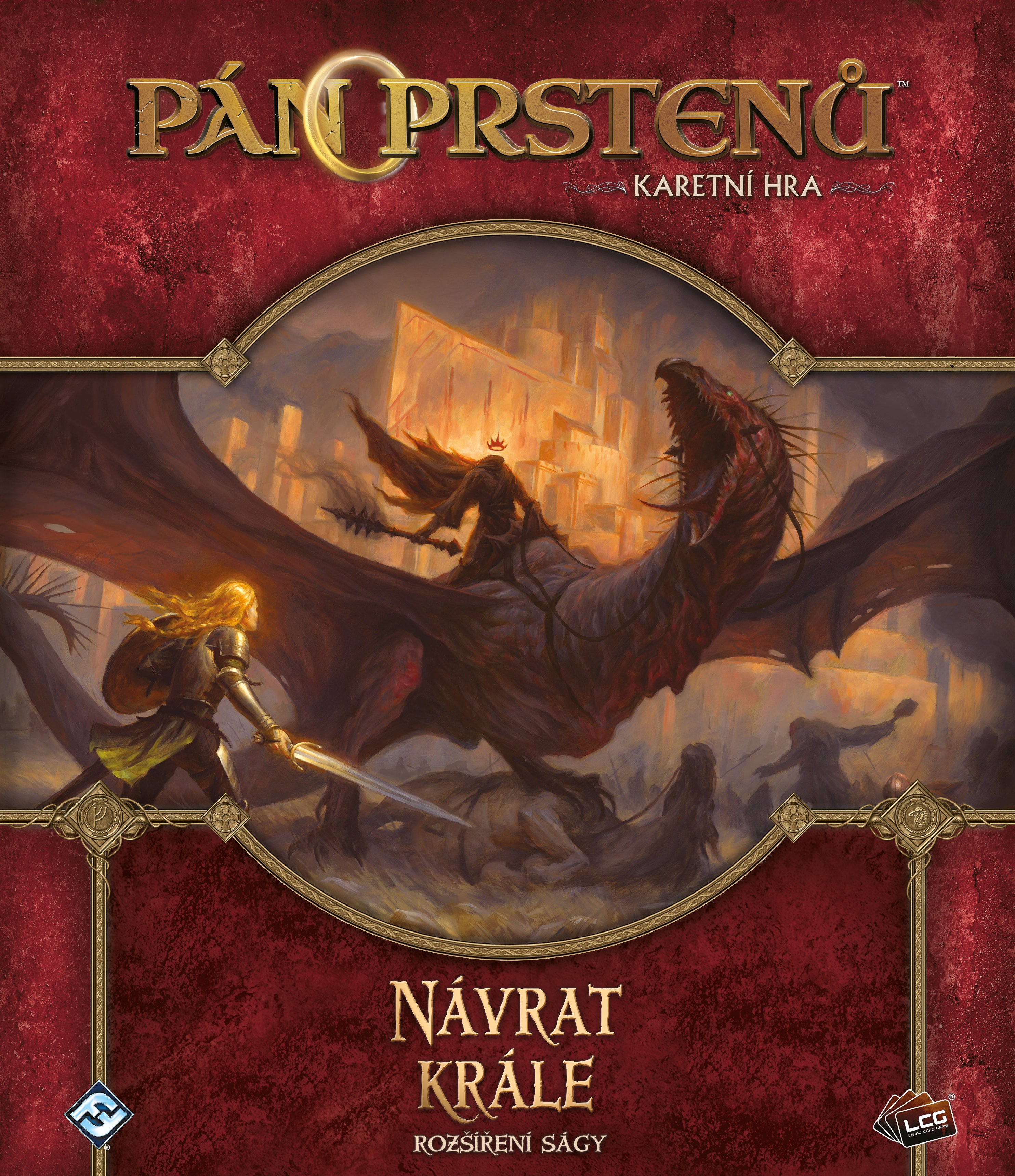 Asmodee Czech Republic Pán prstenů: karetní hra - Návrat krále - CZ Obrázek