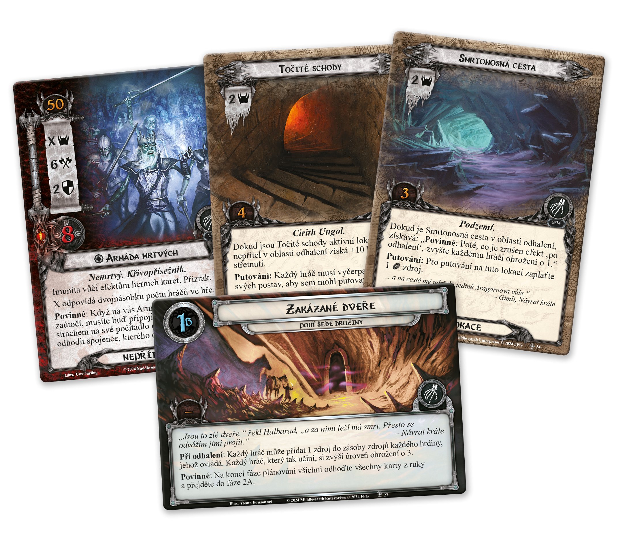 Asmodee Czech Republic Pán prstenů: karetní hra - Návrat krále - CZ Obrázek