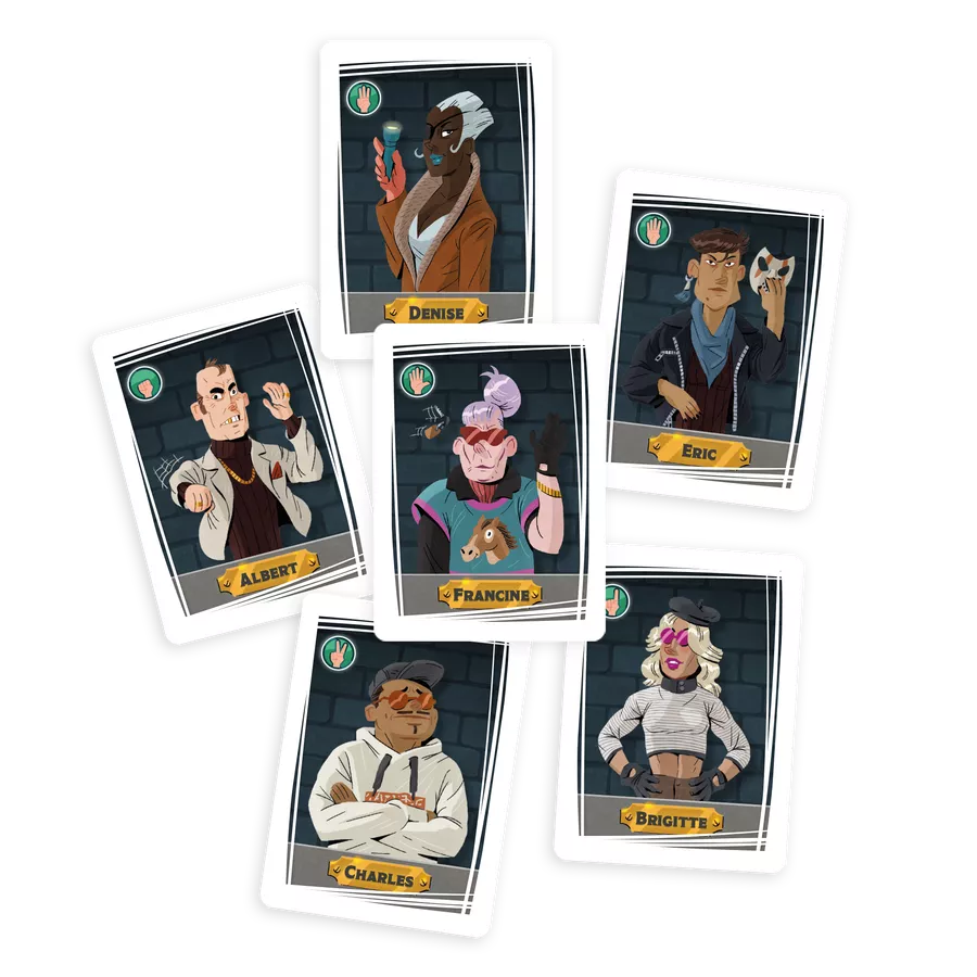 Matagot 6 suspects - FR/EN Obrázek