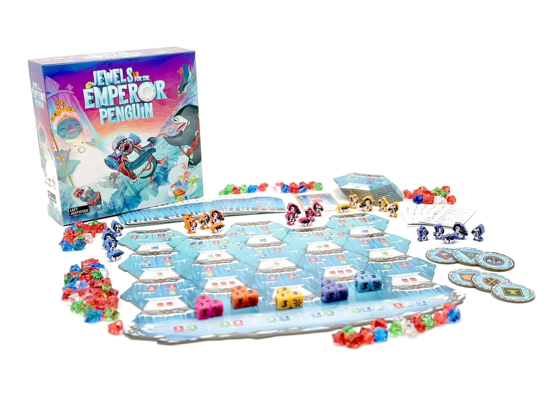 Left Justified Studio Jewels for the Emperor Penguin - EN Obrázek