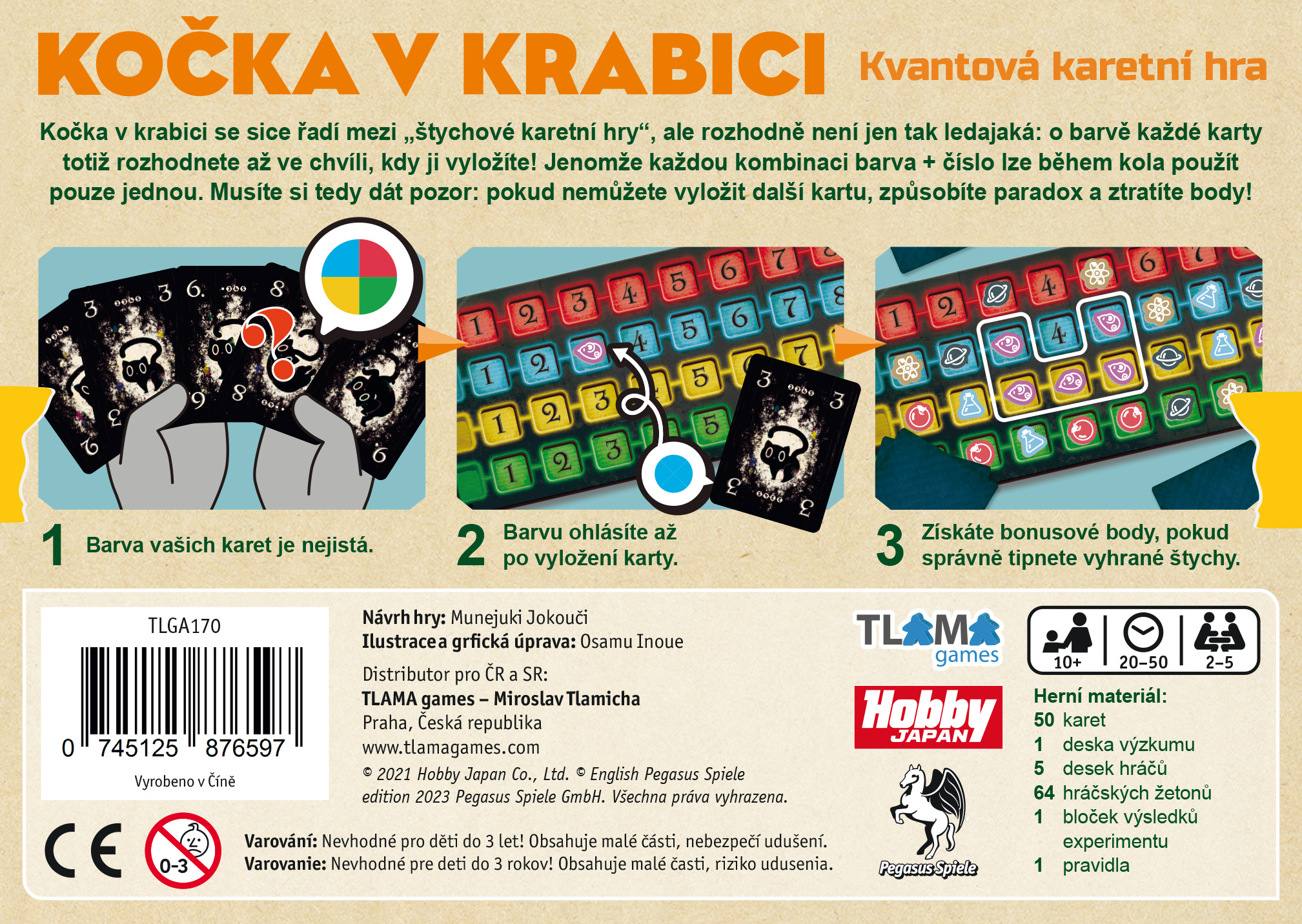 TLAMA games Kočka v krabici Obrázek