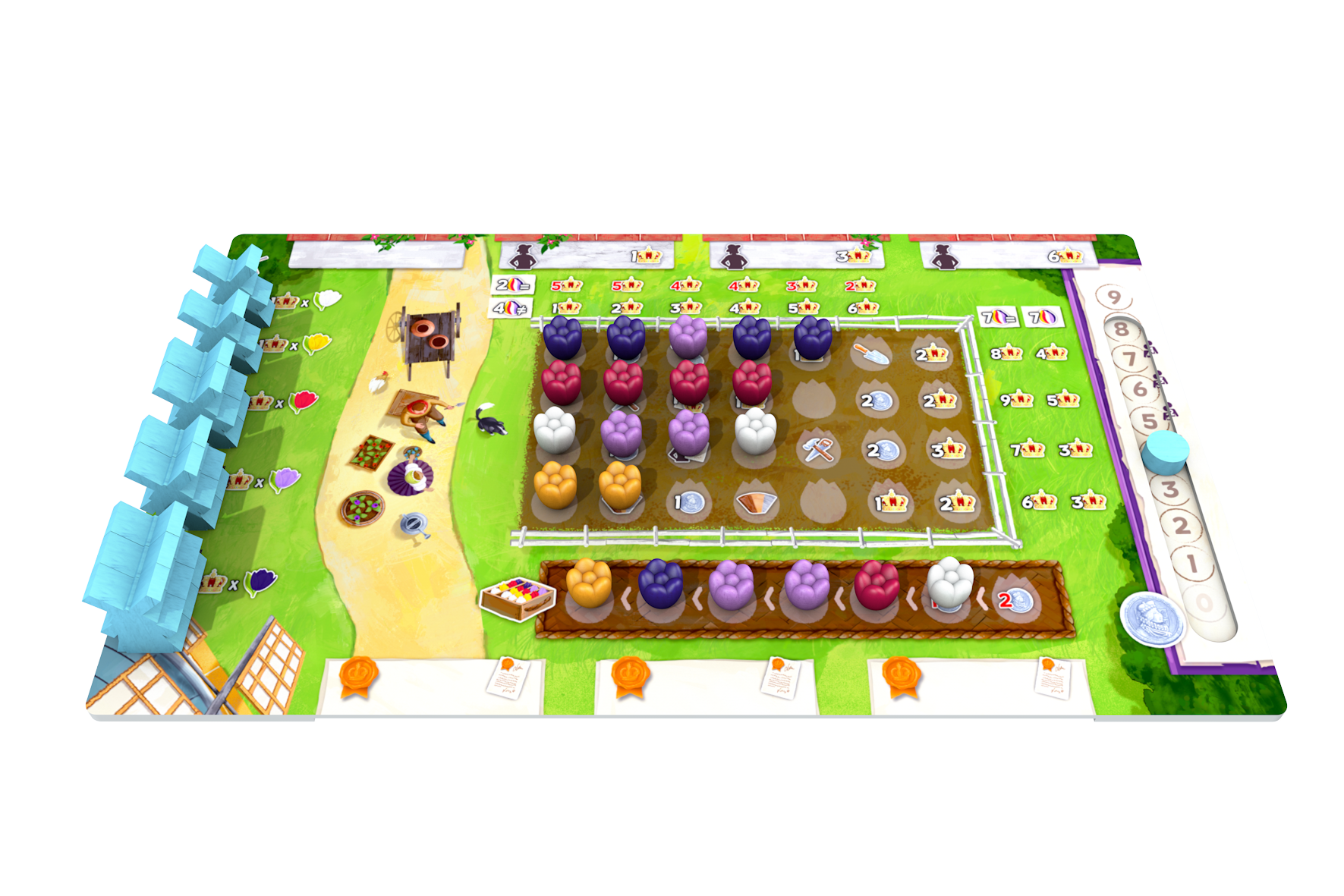 Board&Dice Windmill Valley: Tulips upgrade - EN Obrázek