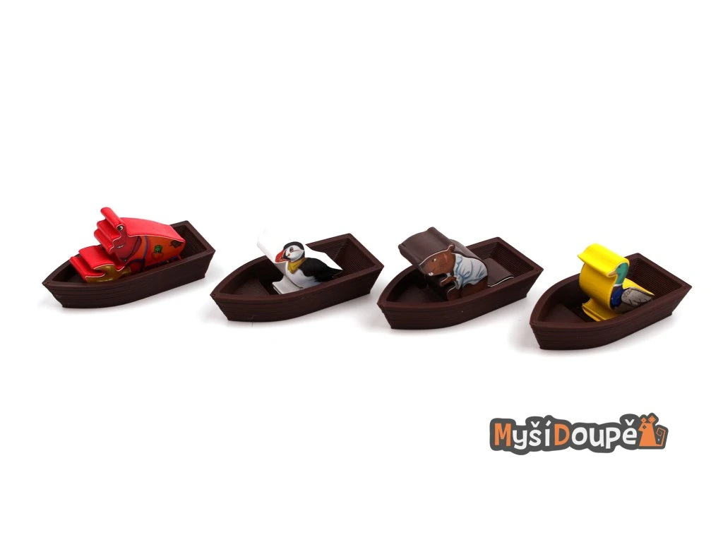 Myší Doupě Divukraj: Dálava - Lodě pro meeply Obrázek