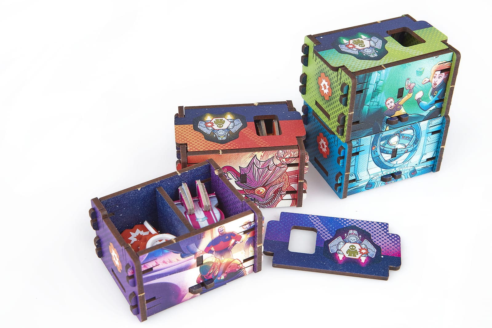 Poland Games Insert: Starship Captains UV Print (83203) Obrázek