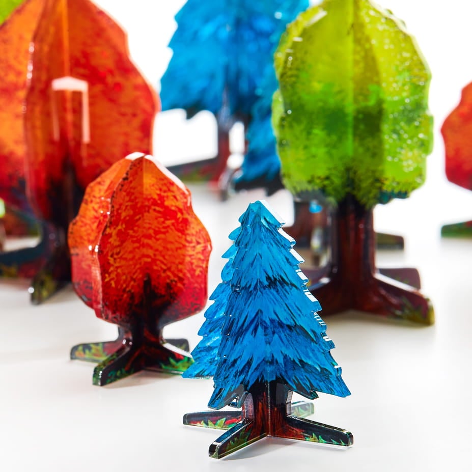 Poland Games Token and Markers: Photosynthesis Trees Token Set
