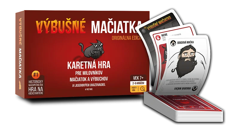 Blackfire CZ Výbušné mačiatka - SK Obrázek