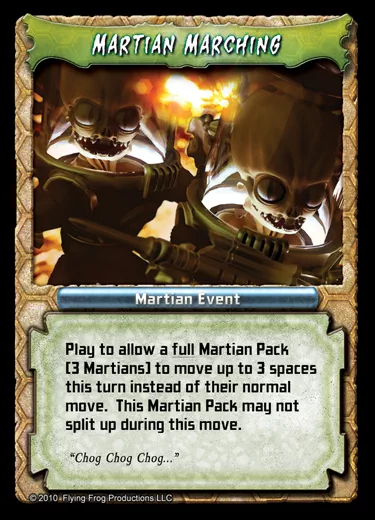 Flying Frog Productions Invasion from Outer Space: The Martian Game - EN Obrázek