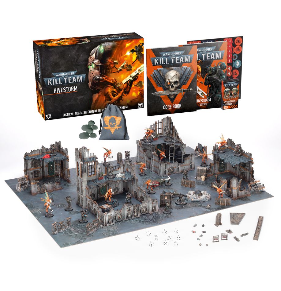 Games Workshop Warhammer 40000: Kill Team: Hivestorm with Exclusive Wound Counter Bases - EN Obrázek
