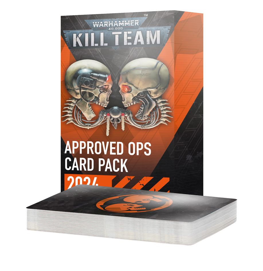 Games Workshop Warhammer 40000: Kill Team: Approved Operations Card Pack 2024 - EN Obrázek